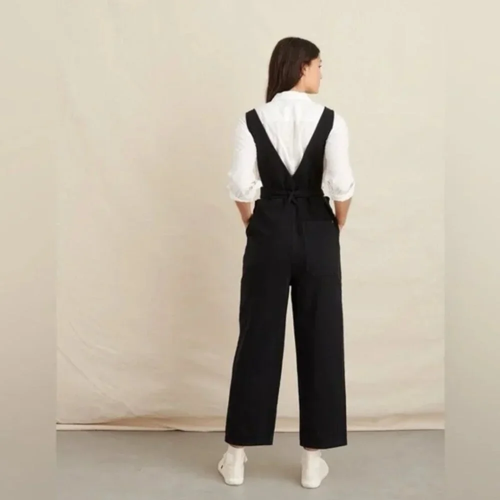 Alex Mill Ollie Overall in Recycled Denim Black - Picture 4 of 16